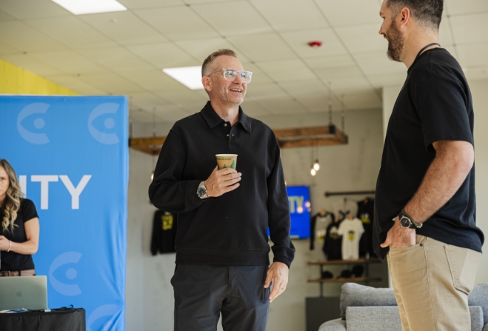 Mark Neal at a Clarity event